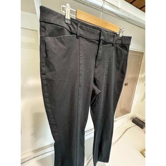 Old Navy Women's High Rise Pixie Split Hem Black Dress Pants Size 16 Work - Picture 10 of 10